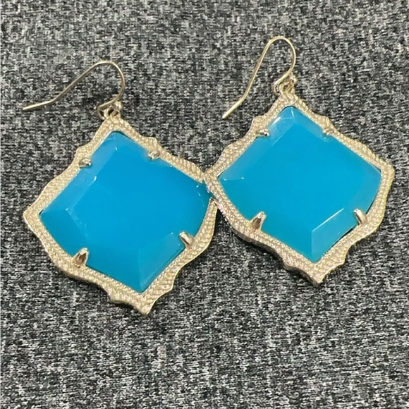 Kendra Scott Turquoise Drop Earrings - Picture 2 of 3